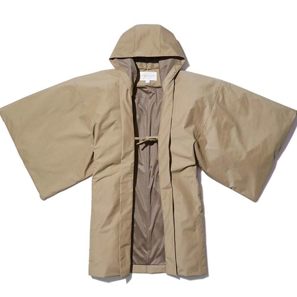 NWT Snow Peak OUTDOOR KIMONO FR 2L HAORI S Small Beige BRAND NEW with Tags